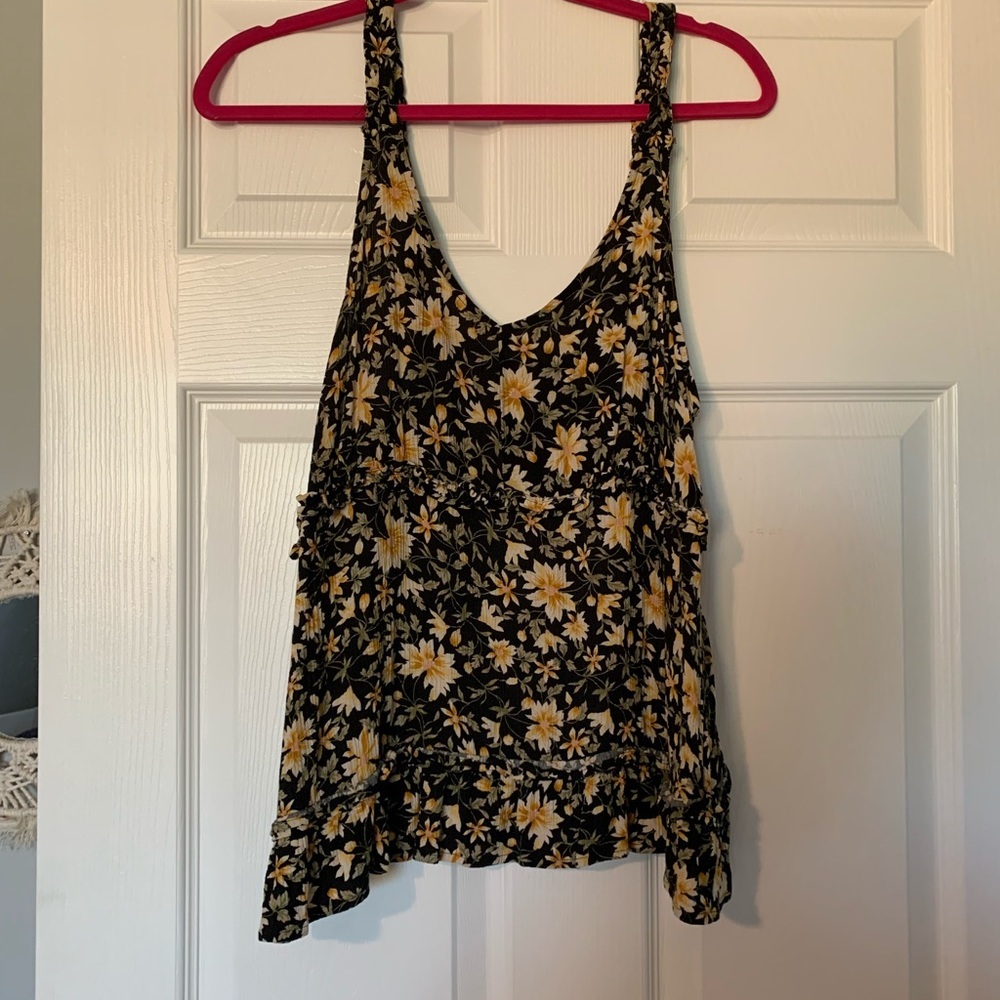American Eagle Floral Tank Top